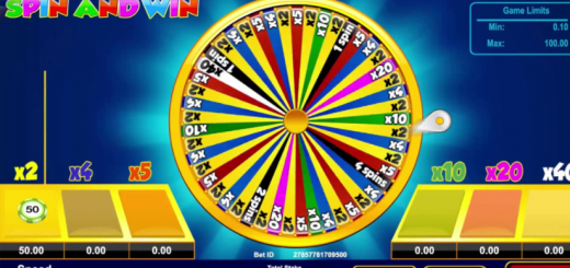 Spin and Win game, sbobet spinning wheel gambling game, easy to play, win every slot